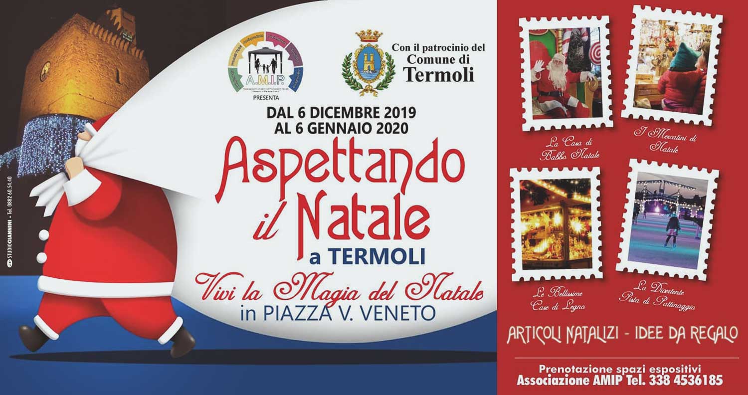 Aspettando Il Natale Immagini.Dal 6 Dicembre Al 6 Gennaio Vivi La Magia Aspettando Il Natale A Termoli